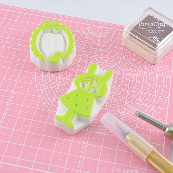 消しゴムでスタンプ作り ほるナビデラックスセット3 シード SEED KH-HND-3