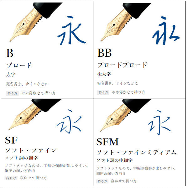 カスタム742 CUSTOM 万年筆 ブラック PILOT(パイロット) FKK-2000R-B