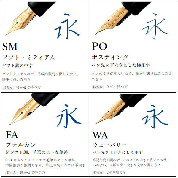 カスタム742 CUSTOM 万年筆 ブラック PILOT(パイロット) FKK-2000R-B