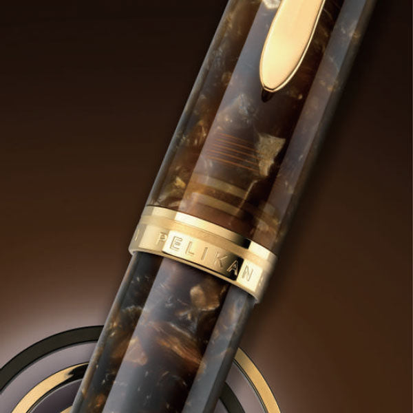 ペリカン《Pelikan》スーベレーン M1000 ルネサンスブラウン F(細字)/M(中字) M1000ルネサンスブラウンF/M【送料無料*】