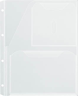 取扱説明書ファイル<かたづけファイル>替紙(リフィル) 3ポケット (マチ付)コクヨ ラ-YT880