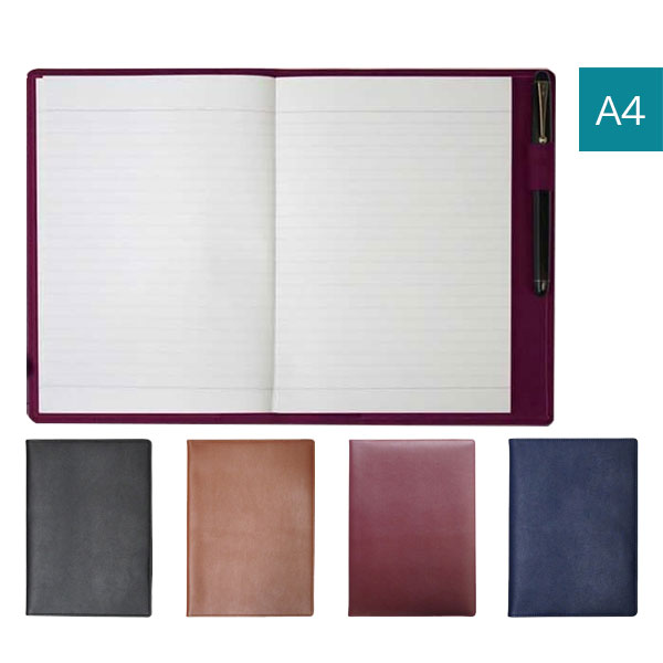 ノートカバー 本革調 A4対応サイズ [全4色] コレクト CP-44V – 文具