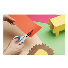 Scotch《スコッチ》はさみ チタンコートクラフトシザーズ べたつき防止加工 ブラウン×ホワイト  スリーエムジャパン(3M)1466