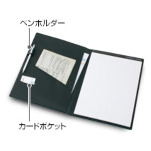 ツァイトベクター レポートパッド 【A4サイズ】 クロスペーパー ブラック レイメイ藤井 ZVP283B