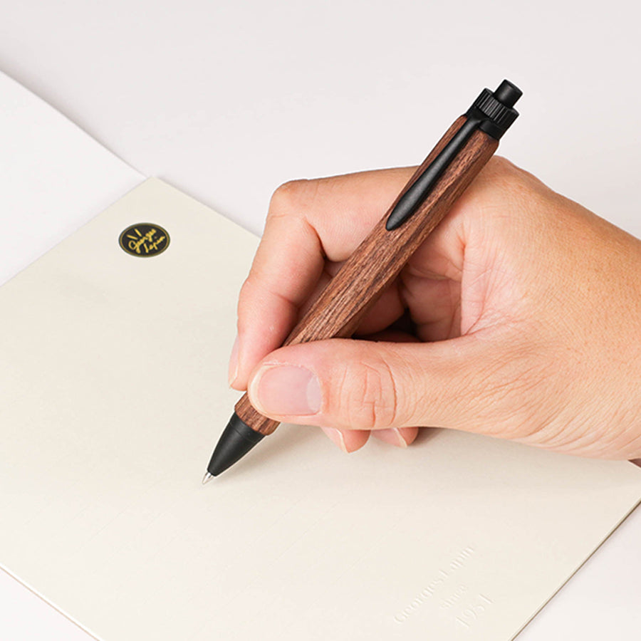 【KURASHIKI BNG.】 SPIRA -スピラ- 木軸 <ウォールナット> ボールペン/シャープペンシル うさぎやオリジナル