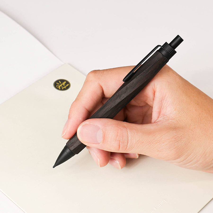 【KURASHIKI BNG.】 SPIRA -スピラ- 木軸 <縞黒檀 /しまこくたん> ボールペン/シャープペンシル うさぎやオリジナル