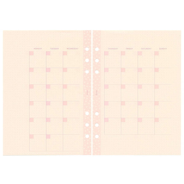 デコナ    システム手帳リフィル/ フリーマンスリースケジュール  A5   レイメイ藤井  24-HAR483