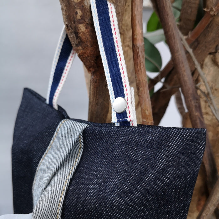 BLUE SAKURA×Usagiya オリジナルデニムティッシュケース  フーバル《WHOVAL》 BU-ZK01