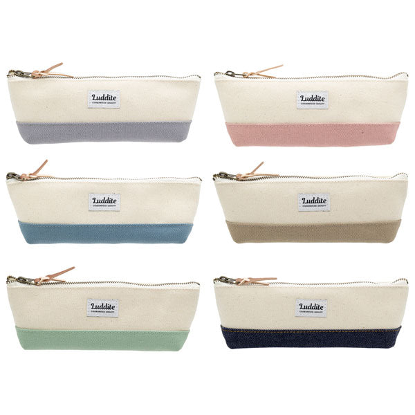 ツートン ボートペンケース スリム [全6色] ラダイト《Luddite》LD2T