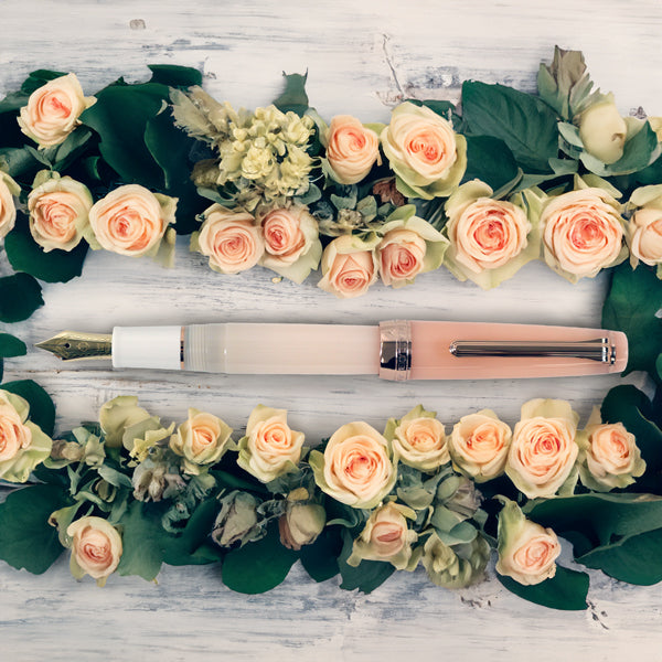 《うさぎや限定モデル》 オリジナル 万年筆<フレアシリーズ> ”プリンセスローズ” セーラー万年筆 11-8893 ペン先全7種類