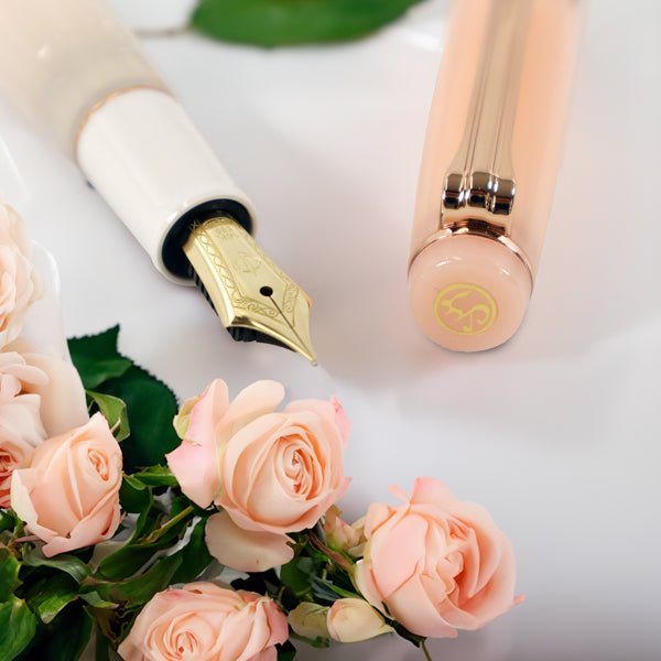 《うさぎや限定モデル》 オリジナル 万年筆<フレアシリーズ> ”プリンセスローズ” セーラー万年筆 11-8893 ペン先全7種類