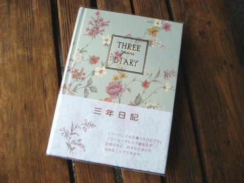 3年日記《日付表示なし》A5サイズ 横書 アピカ D309