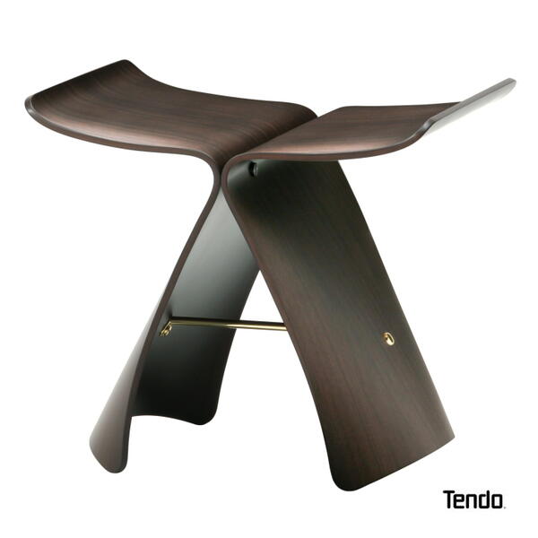 《正規取扱店》バタフライスツール ローズウッド板目(ST色) S-0521RW-ST 天童木工【送料無料※】