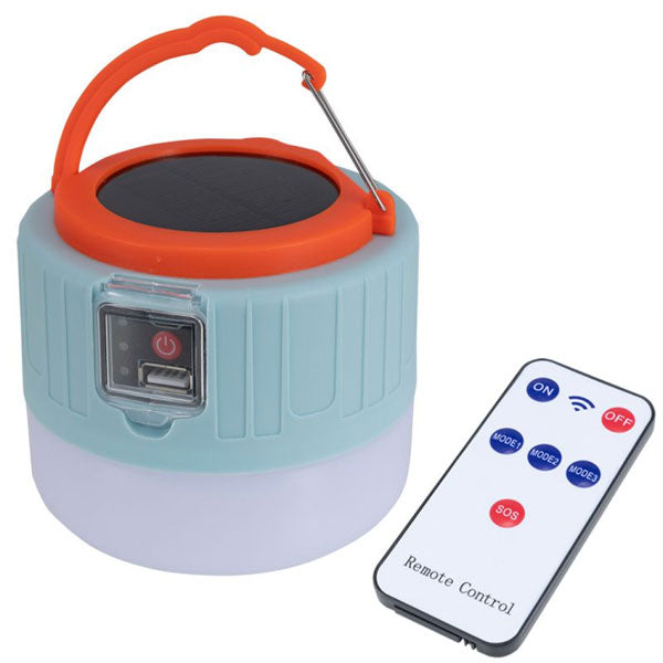 充電式 LEDランタン ライトブルー ナカバヤシ UA-LED014LBL 【取寄せ品】