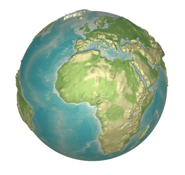 ほぼ日のアースボール JOURNEY 地球儀 リプルーグル(Replogle) 413-46804