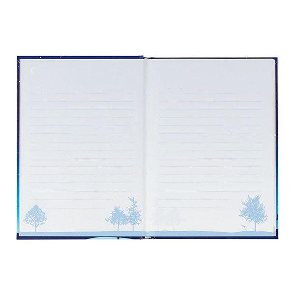 日記帳《日付表示なし》星空柄  デザインフィル/ミドリ 12389【ネコポス可】