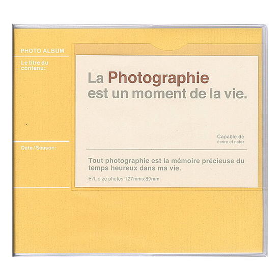 ピタットアルバム パステルSS「パステルイエロー」Z&K 60-108