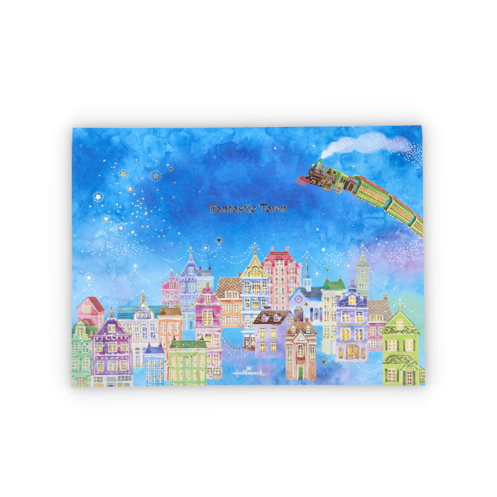 レターパッド ファンタスティックタウンシリーズ  1柄12枚 コンフォート&ピース  日本ホールマーク 780-722