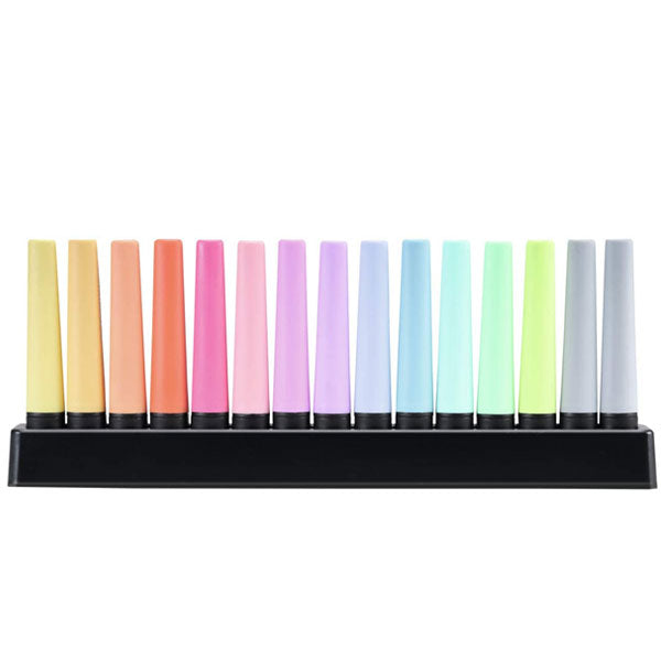 ボス オリジナル パステル 15色デスクセット  水性インク スタビロ 7015-2-5*