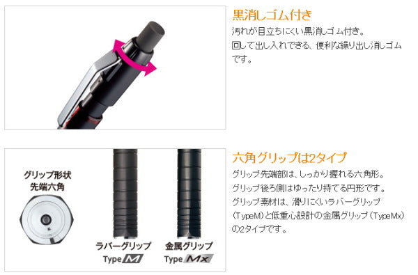 【ネコポス便対応可能商品】鉛筆シャープ TypeMX 【0.7/0.9/1.3mm】コクヨ 10-PS-P50**-1P