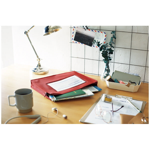 《クラシカルポーチ》 A4ケース 全4色  コクヨ 10-F-VBF230*