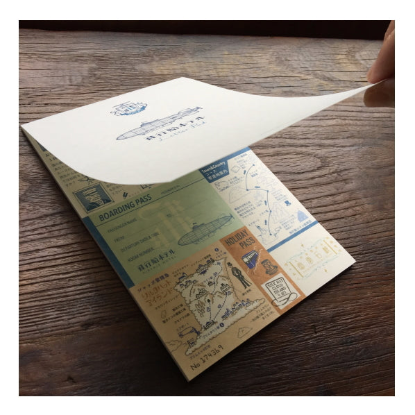 飛行船ホテルレターパッド 2柄×10枚  ライフ 9L-01