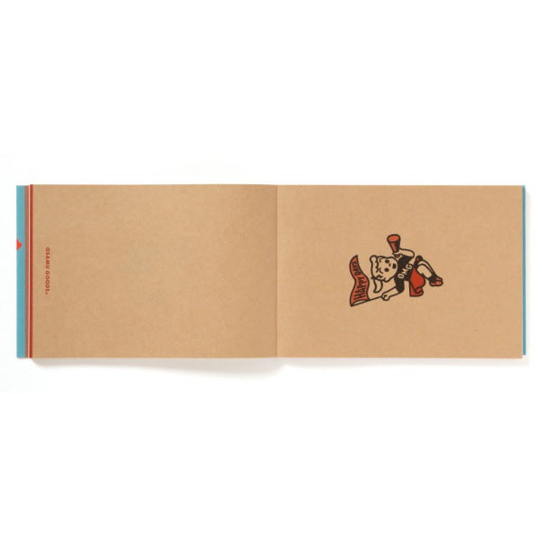 100枚レターブック OSAMU GOODS  パイインターナショナル 1745-5481【2冊までネコポス可】