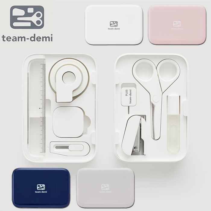 プラス チームデミ   ステーショナリーキット  TD-001〜004 全4色