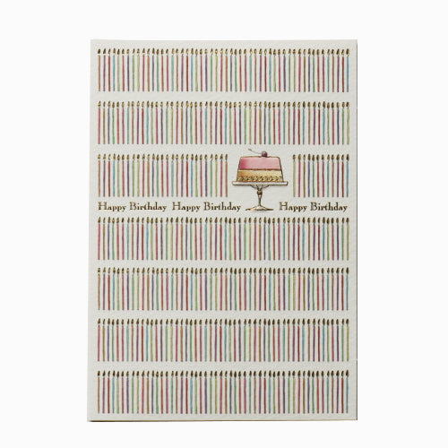 mac classic(マッククラシック)バースデーカード「キャンドル」アームカンパニー QR3813【ネコポス可】