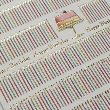 mac classic(マッククラシック)バースデーカード「キャンドル」アームカンパニー QR3813【ネコポス可】