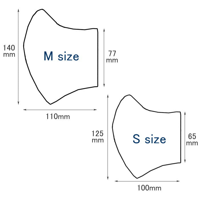 BLUE SAKURA デニムマスク(裏:ポリエステル)  フーバル BS-AC34