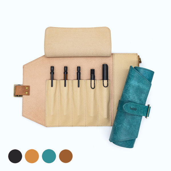 ロールペンケース［全4色］MAYAレザー ラダイト《Luddite》LDKM