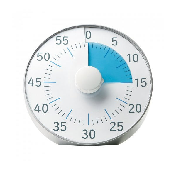 トキ・サポ 時っ感タイマー 《19cm》  色で時間の経過を実感  ソニック LV-3078-SV