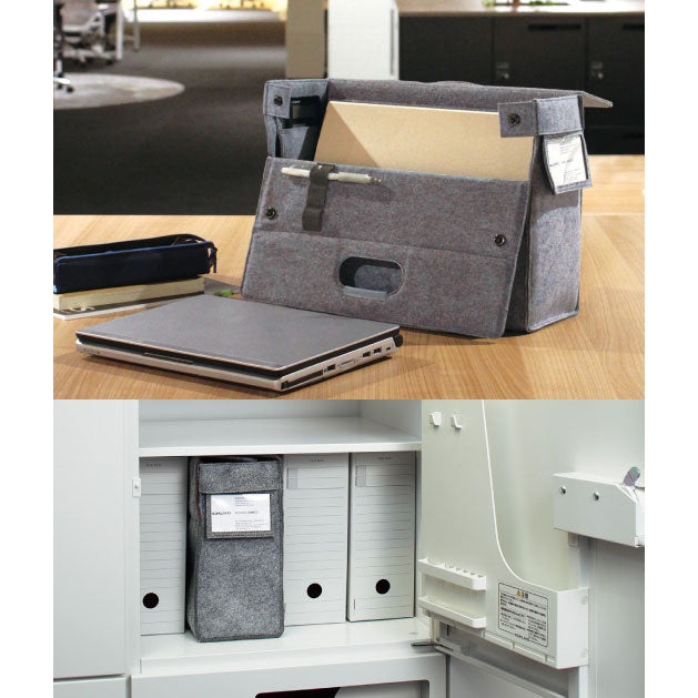 モバイルバッグ〈mo・baco/モバコ〉社内持ち運びバッグ カハ-MB11DM コクヨ