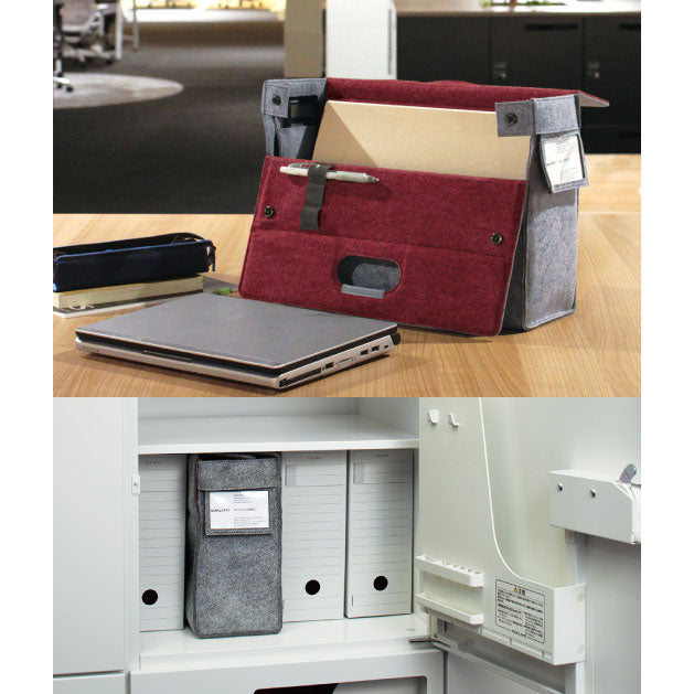 モバイルバッグ〈mo・baco/モバコ〉社内持ち運びバッグ カハ-MB11R コクヨ