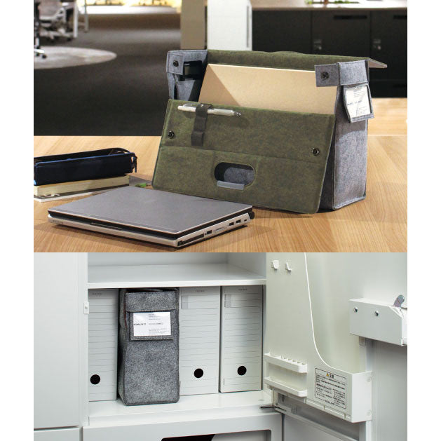 モバイルバッグ〈mo・baco/モバコ〉社内持ち運びバッグ カハ-MB11G コクヨ