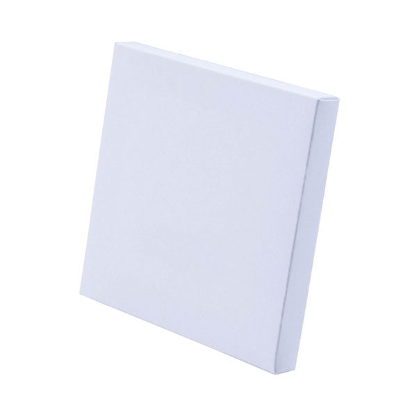 紙製組み立てキャンバス (130×130mm) 2枚セット ナカバヤシ PAC-1313-2PWH