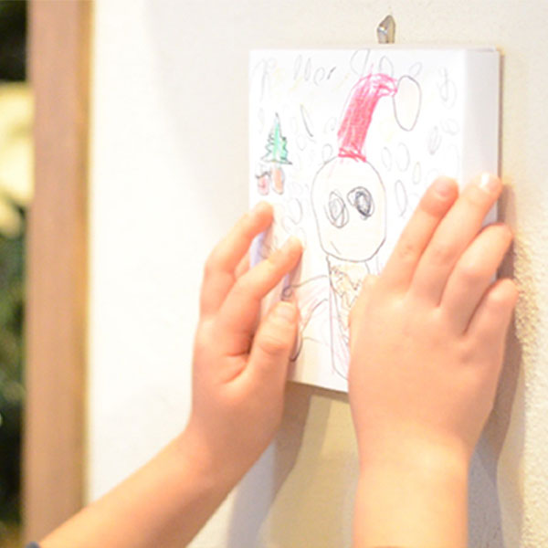 紙製組み立てキャンバス (130×130mm) 2枚セット ナカバヤシ PAC-1313-2PWH