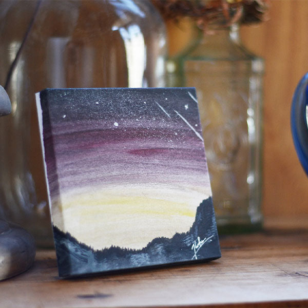 紙製組み立てキャンバス (130×130mm) 2枚セット ナカバヤシ PAC-1313-2PWH