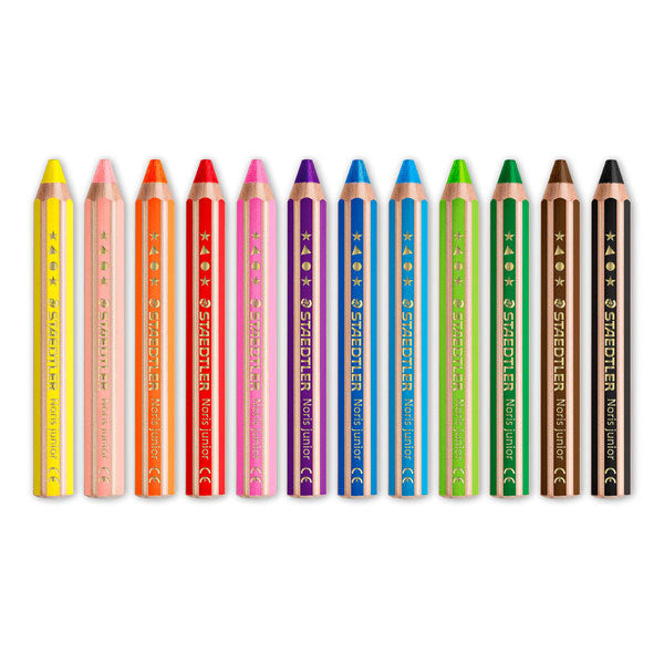 ノリス ジュニア 色えんぴつ 12色 ウィンターパッケージ ステッドラー 140C12W23