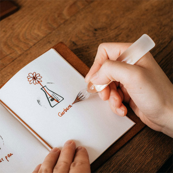 (11/7園田)HARIO 文字を照らすガラスペン ダイヤモンド GP-M【送料無料*】