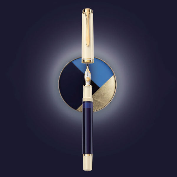 ペリカン《Pelikan》スーベレーン M800 クリームブルー EF(極細)/F(細字) M800クリームブルーEF/F【送料無料*】