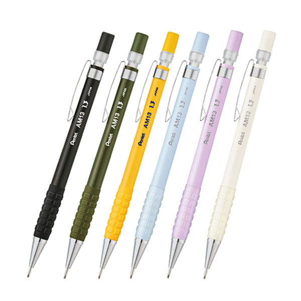 AMAIN (アメイン)シャープペン 1.3mm/B［全6色］ぺんてる AM13 [M便 1