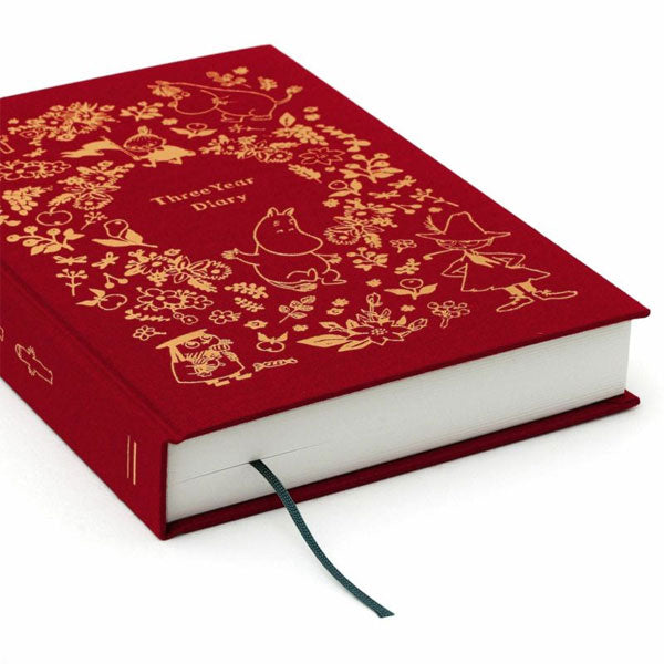 MOOMIN (ムーミン) 3年日記 全2色 ハイタイド MM111-RE/BL