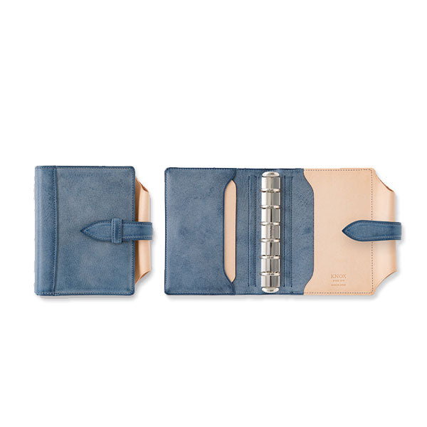 期間限定カラー】N / PEARCE《エヌ/ピアス》 [ブルー] システム手帳