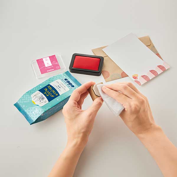 スタンプインキ・クレンジングシート 30枚入 シヤチハタ GE-CS1