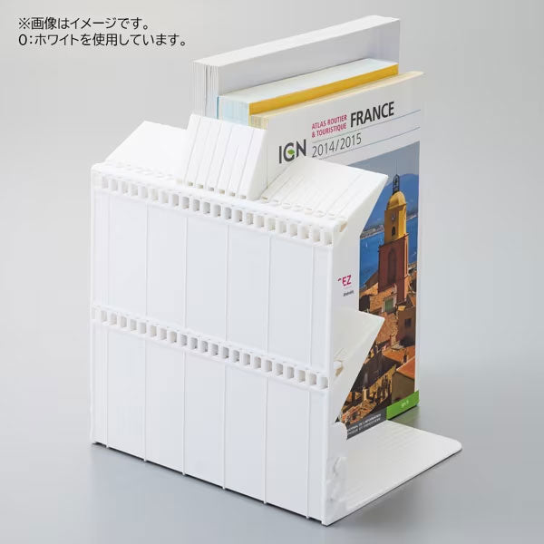 1冊でも倒れないブックスタンド A4 全2色 リヒトラブ《LIHIT LAB》 A-3577-0/24