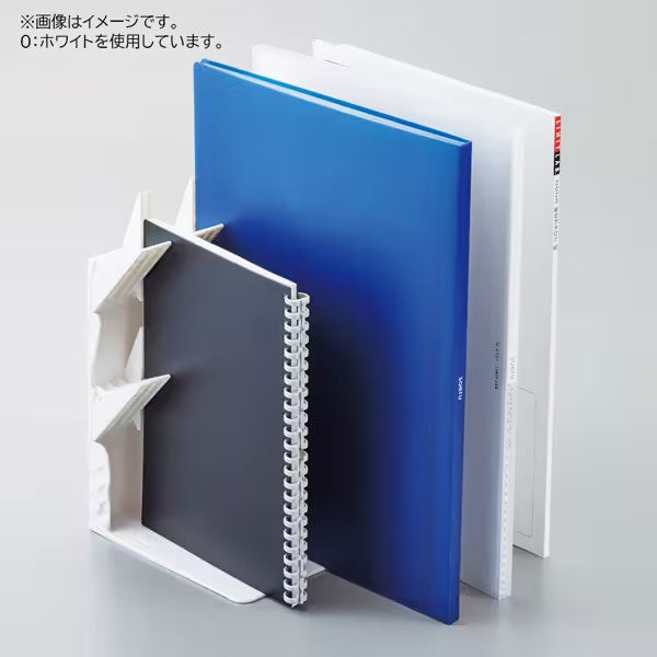 1冊でも倒れないブックスタンド A4 全2色 リヒトラブ《LIHIT LAB》 A-3577-0/24