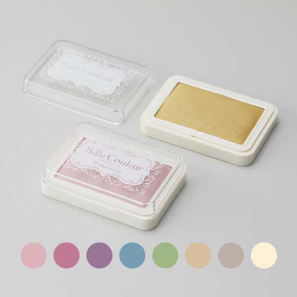 ベルクルール 《Belle Couleur》 スタンプパッド [全8色] シヤチハタ