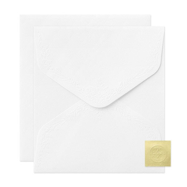 色紙包み 白 デザインフィル(ミドリ) 33290